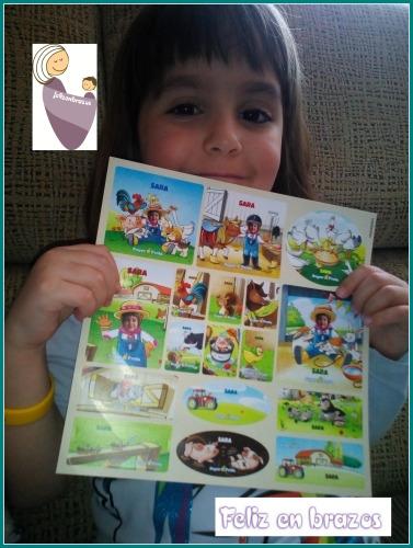 Sara es SUPERPROTA de un cuento superprota