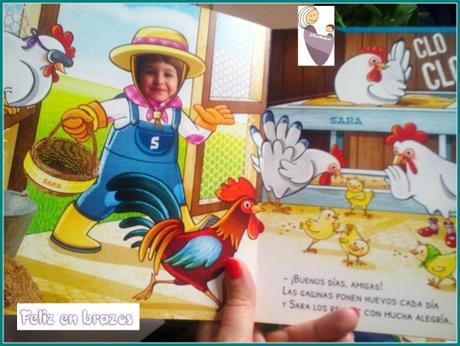 Sara es SUPERPROTA de un cuento superprota