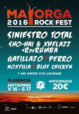 Mayorga RockFest 2016: Siniestro Total, Gatillazo, Sho-Hai con Xhelazz & R de Rumba, Perro...