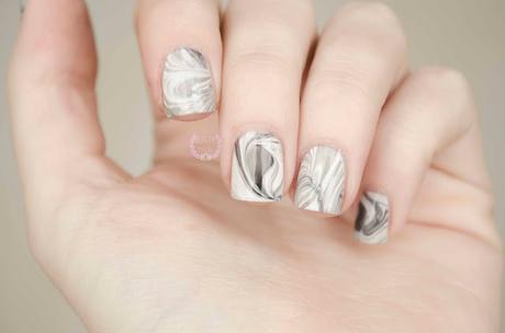 ♔ Manimonday - uñas marmoladas / Nail Art ❀