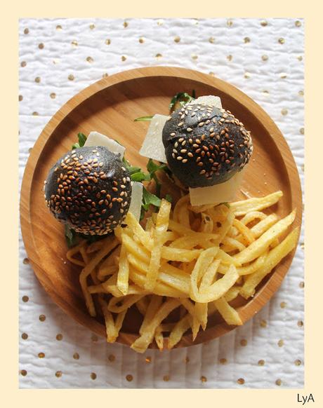 Mini-hamburguesas mar y montaña de Carme Ruscadella... para Cooking the Chef