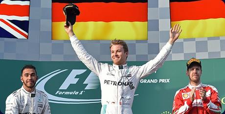 Fórmula 1:  Nico Rosberg gana el Gran Premio de Australia.