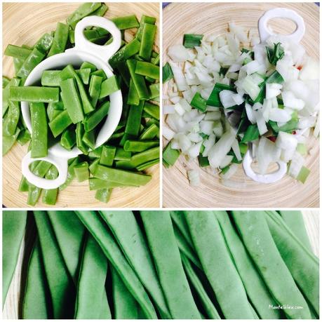 Vainas con sofrito de verduras Vaina con sofritpo de verduras_Fotor