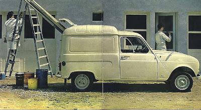 Renault 4 en su versión furgón Renault 4 en su versión furgón