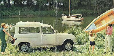 Renault 4 en su versión furgón Renault 4 en su versión furgón