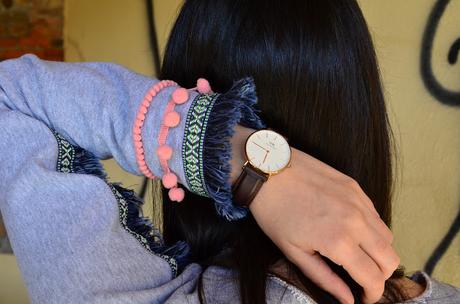 Sudadera borlas Sudadera borlas