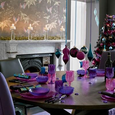 Poner la mesa en Nochebuena Poner la mesa en Nochebuena