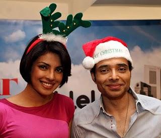 Santa claus Bollywood, imagenes navideñas de las estrellas de Bollywood