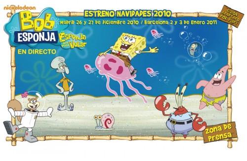 La esponja que te enseña a volar La esponja que te enseña a volar