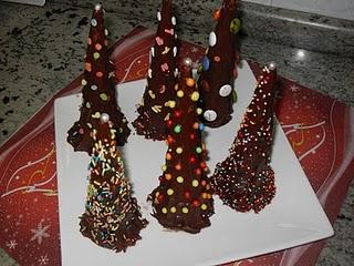 PINOS DE CHOCOLATE PINOS DE CHOCOLATE