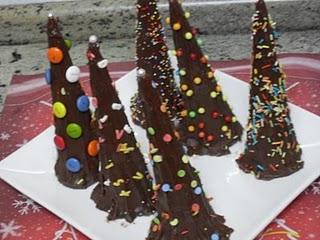 PINOS DE CHOCOLATE PINOS DE CHOCOLATE