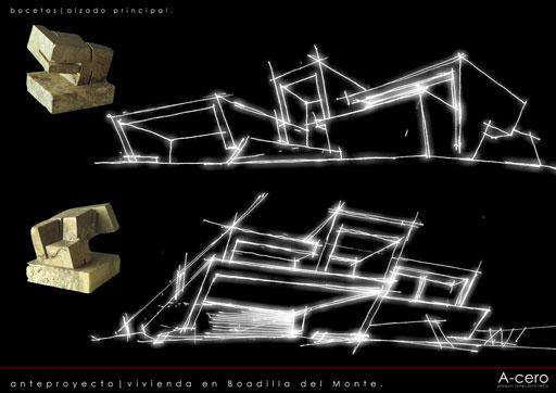 A-cero projects Residencia en Bohadilla del Monte