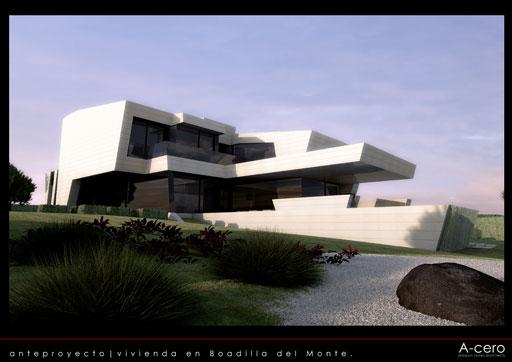 A-cero projects Residencia en Bohadilla del Monte