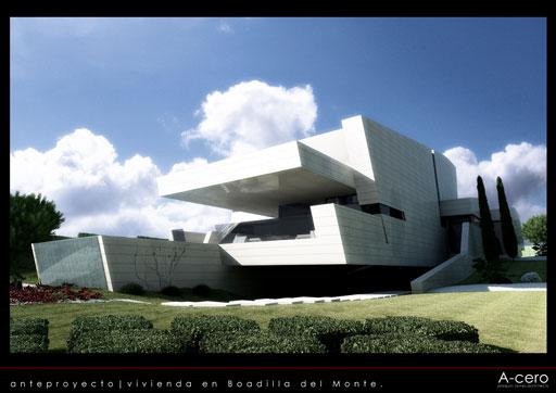 A-cero projects Residencia en Bohadilla del Monte