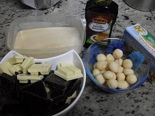 TURRÓN DE CHOCOLATE DE MACADAMIA TURRÓN DE CHOCOLATE DE MACADAMIA