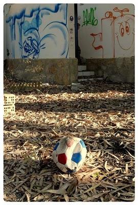 Camping de playa abandonado