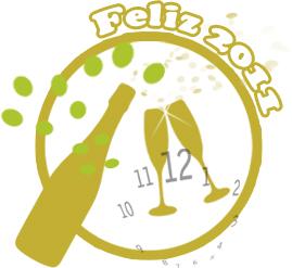 Etiquetas de Año Nuevo. etiquetas nochevieja