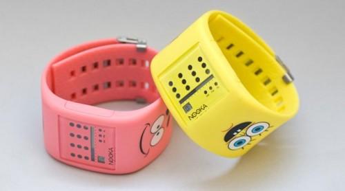 Relojes Nooka de Bob Esponja y Patricio