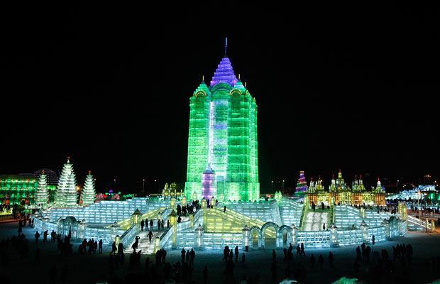 Festival Internacional De Hielo y Nieve en Harbin  2009  eventos arte  esculturas