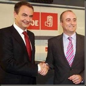 Sebastián y Zapatero Sebastián y Zapatero