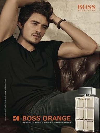 Primera imagen de Orlando Bloom presentando la fragancia Boss Orange