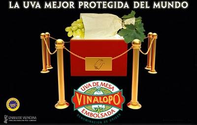 Uvas de la suerte del Valle de Vinalopó (FELIZ AÑO NUEVO)