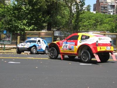 Dakar 2011: Primeras imágenes en La Rural