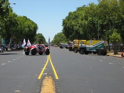 Dakar 2011: Primeras imágenes en La Rural