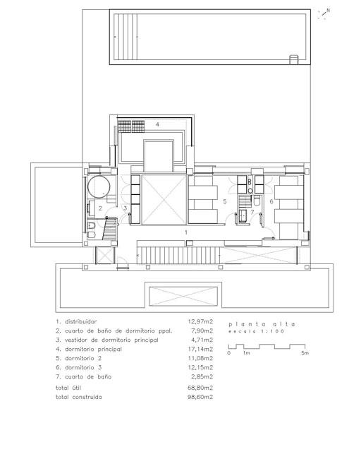 Vivienda en Sanxenxo (interiores)