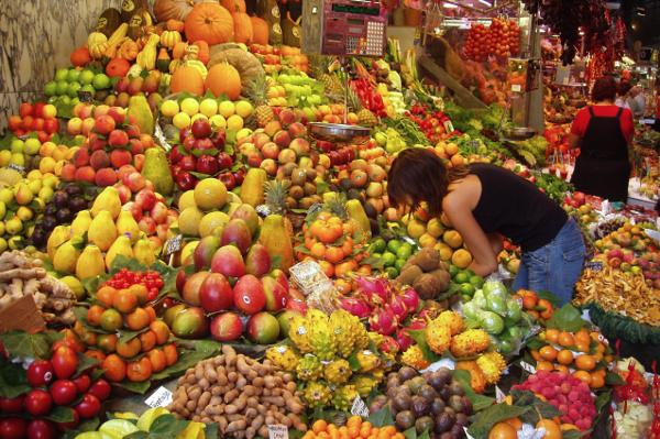 Mercado de La Boquería, Barcelona Mercado de La Boquería, Barcelona
