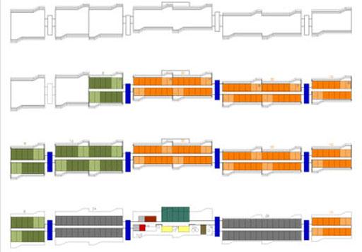 Distribution Residencia modular de estudiantes