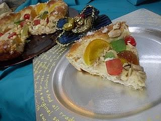 PIZZA DE REYES DULCE