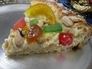 PIZZA DE REYES DULCE