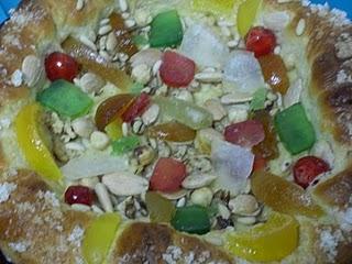 PIZZA DE REYES DULCE