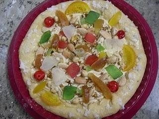 PIZZA DE REYES DULCE