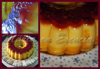 Flan de Mango y Miel Flan de Mango y Miel