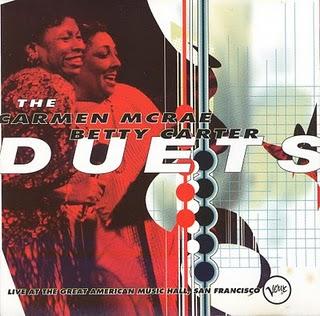 LUTHER JAZZ CLUB : CARMEN McRAE & BETTY CARTER  - DUETS  ( LIVE ) 1987