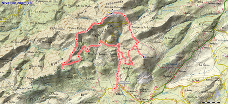 Mapa ruta Gorfolís