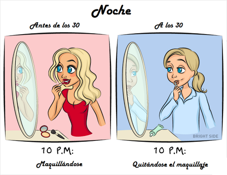 9 ilustraciones graciosas que demuestran como es la vida de una mujer antes y después de los 30 9 ilustraciones graciosas que demuestran como es la vida de una mujer antes y después de los 30