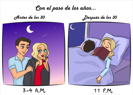 9 ilustraciones graciosas que demuestran como es la vida de una mujer antes y después de los 30 9 ilustraciones graciosas que demuestran como es la vida de una mujer antes y después de los 30