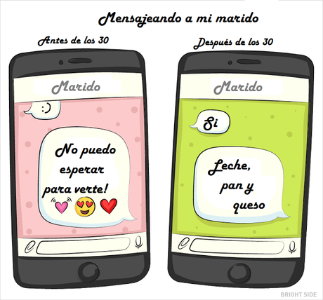 9 ilustraciones graciosas que demuestran como es la vida de una mujer antes y después de los 30 9 ilustraciones graciosas que demuestran como es la vida de una mujer antes y después de los 30