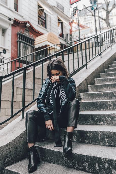 Montmartre Montmartre-Moulin_Rouge-Zadig_Voltiere-Sequins_Jacket-Leather_Trousers-Outfit-Paris-Street_Style-45