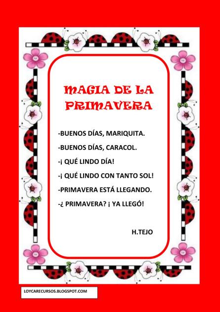 Comenzamos un proyecto: LOS CARACOLES LA MAGIA DE LA PRIMAVERA
