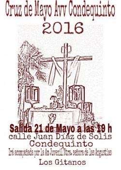 La Cruz de Mayo de la AAVV Condequinto, recorrerá las calles un año más Cruz de Mayo