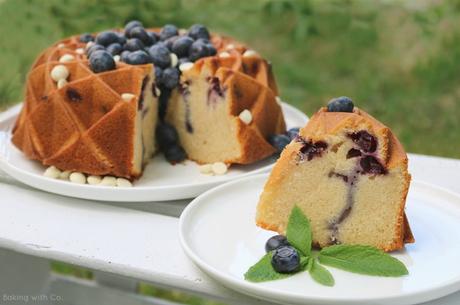 receta bundt de chocolate blanco y arándanos receta bundt de chocolate blanco y arándanos