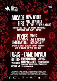 Confirmaciones Bilbao BBK Live Confirmaciones Bilbao BBK Live