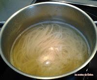 Tallarines a la crema de champiñones Tallarines a la crema de champiñones