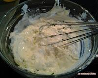 Tallarines a la crema de champiñones Tallarines a la crema de champiñones