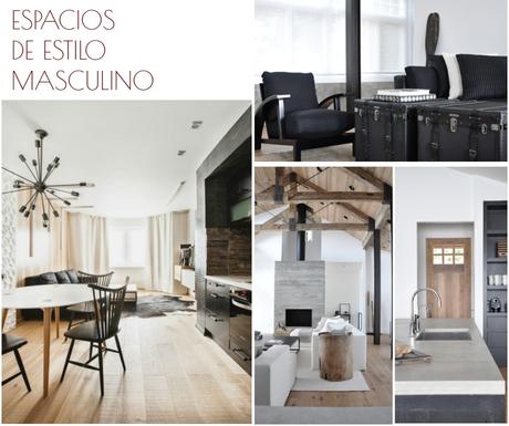 Espacios de Estilo Masculino Espacios de Estilo Masculino