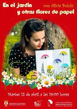 CUENTACUENTOS EN FAMILIA: “En el jardín y otras flores de papel'” con Alicia Bululú Cuentacuentos en Familia